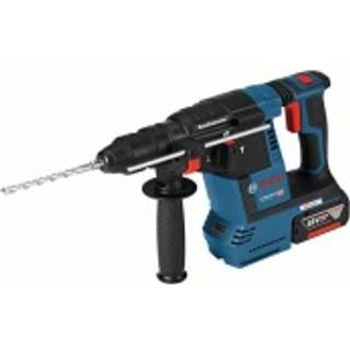 BOSCH GBH 18V-26 F Borehammer 18V, 2.6J, brushless + L-Boxx +2x batterier Li-Ion, 18V, 6Ah + oplader + nøglefri borepatron