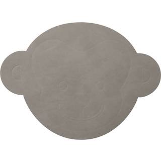 LindDNA - Dækkeserviet - Kids Table Mat "Monkey" - Nupo light grey