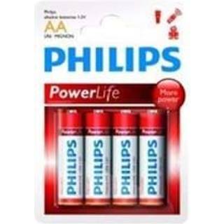 Philips Power AA-Batterier 4-pak