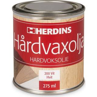 Herdins Hårdvoksolie hvid, 275 ml