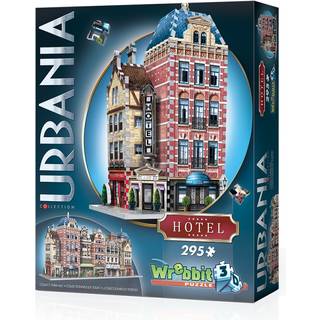 WREBBIT 3D Urbania Hotel 3D Jigsaw Puzzle (295 stykker)