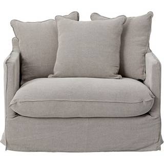 Lene Bjerre - Dara stol H75xW95xL105 cm. mørk sand