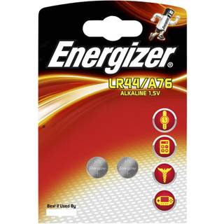 Energizer Alkaline Power LR44/A76, 2 stk pakning