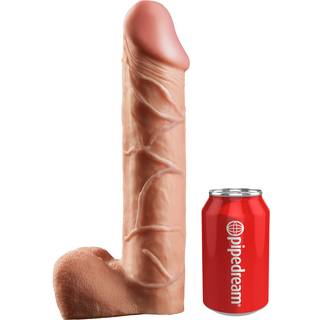 King Cock Hollow Strap-on – Sele-Sæt 30 cm-Lys hudfarve
