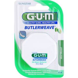 GUM® Butlerweave tandtråd mynte, voksbehandlet 0.60 DKK/1 m