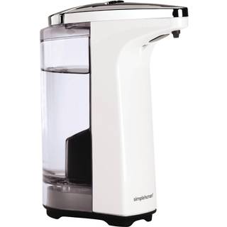 Simplehuman 237 ml sensorpumpe, hvid plast