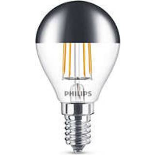 Philips - Pære LED 4W Filament Topforspejlet Krone (397lm) E14