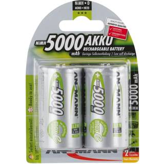 Ansmann maxE HR20 Genopladeligt D-batteri NiMH 5000 mAh