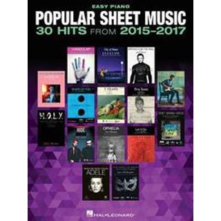 Popular Sheet Music - 30 Hits from 2015-2017