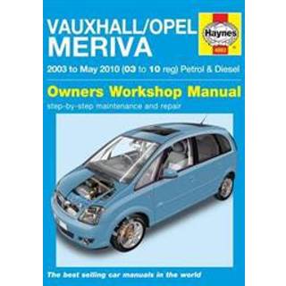 Vauxhall/Opel Meriva Petrol & Diesel (03 - May 10) Haynes Repair Manual