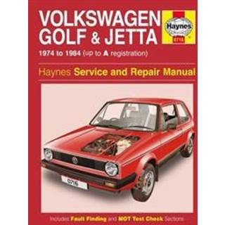 VW Golf & Jetta Mk 1 Petrol 1.1 & 1.3 (74 - 84) Haynes Repair Manual