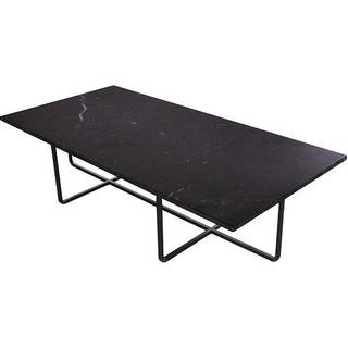 Ox Denmarq Ninety Sofabord 120x60x30cm /sort - Sofabord Marmor Hvid - OX40502-21