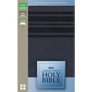 NIrV, Holy Bible, Large Print, Leathersoft, Blue