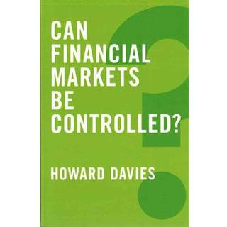 Can Financial Markets be Controlled?