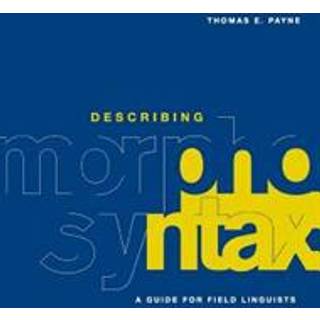 Describing Morphosyntax