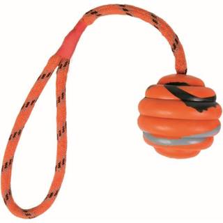 Trixie Wavy Ball on a Rope for Dogs ø 6/30 cm orange