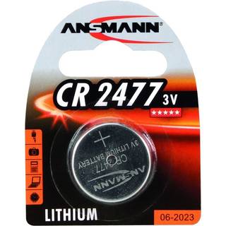 Cr2477 Knapcelle Batteri 3V/1000Mah Li Solar
