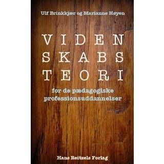 Videnskabsteori for de pædagogiske professionsuddannelser