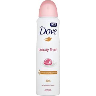 Dove Deodorant & Anti-Perspirant 150Ml=5,07Oz / hver (pakke med 6) 0% alkohol 24-48 timers beskyttelse (sknhedsfinish)