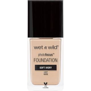 Wet n Wild Photo Focus Matterende flydende foundation Skygge Soft Ivory 30 ml - 30 ml