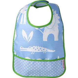Bambino Easy Wipe Bib Blue
