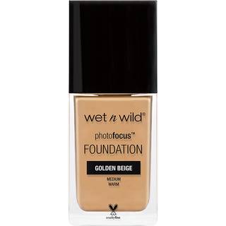 Wet n Wild Photo Focus Matterende flydende foundation Skygge Golden Beige 30 ml - 30 ml