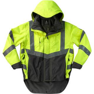 MASCOT SAFE SUPREME Harlow skaljakke, hi-vis rød/mørk antracit - L