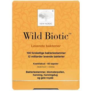 New Nordic Wild Biotic - 60 kapsler