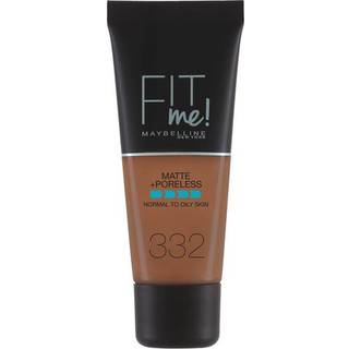Maybelline New York Fit Me! Matte + Poreless makeup nr. 332 Golden Caramel 2198.33 DKK/1 L