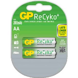 GP ReCyko NiMH genopladelige batterier AAA/R03 800 mAh 2 stk.