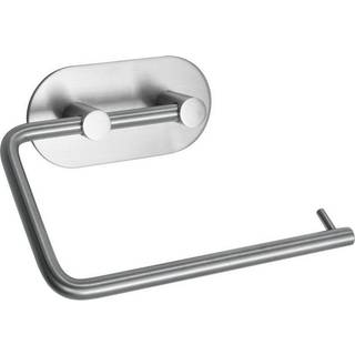 Beslag Design Base 100 toiletrulleholder, børstet rustfrit stål