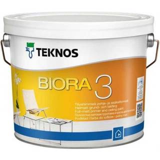 TEKNOS loftsmaling Biora 3 hvid 9L