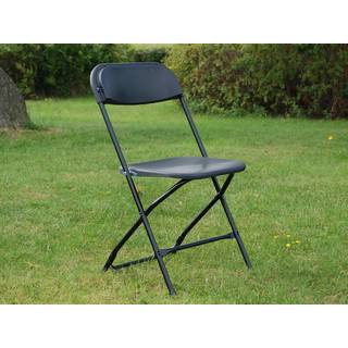 Klapstol Foldestol 44x44x80cm, Sort, 8 stk.