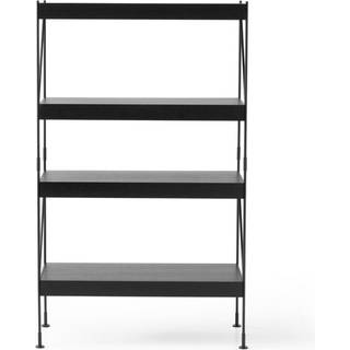 Audo Copenhagen Zet Shelves 1x4 Chrome/Smoked