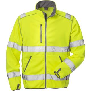 Fristads 4840 SSL Softshelljakke Høj synlighed gul Hi-Vis gul