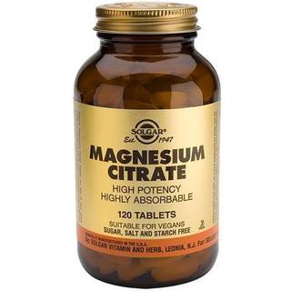 SOLGAR MAGNESIUM CITRATE Kosttilskud 120 tabl