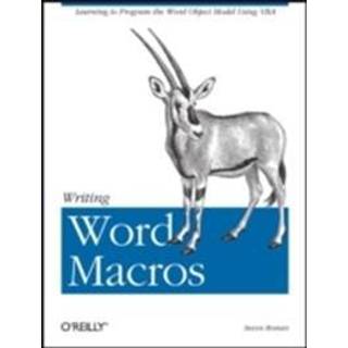 Writing Word Macros