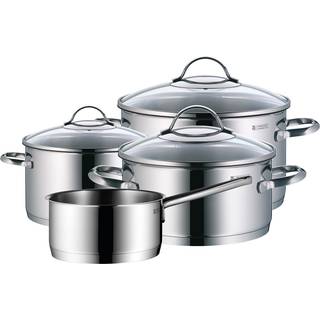 WMF Provence Plus 4-delt grydesæt med glaslåg og TransTherm®-bund