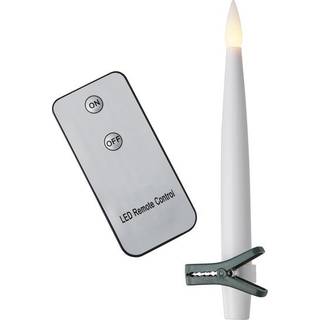 Star Trading 064-65 Paulina LED Stearinlys 10 stk, hvid ➞ På lager - klar til levering