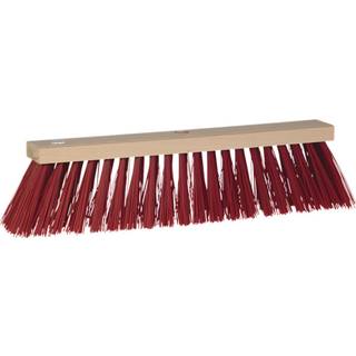 Gadekost medium nylon rød 2520-H