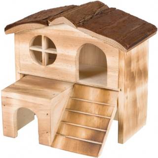 Trixie Kasja house mice bark wood/flamed 18 × 16 × 12 cm
