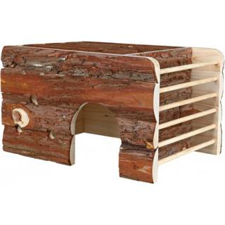 Trixie Ila house 2 exits/hay manger guinea pigs bark wood 40 × 25 × 29 cm