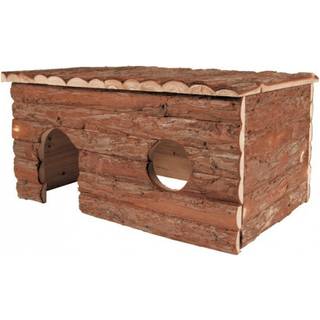 Trixie Natural Bark Wood House Jerrik Small Animals Rabbits 50x25x33cm