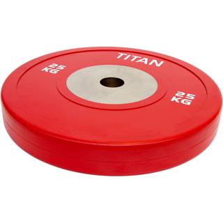 Titan BOX Elite Bumper Plate Vægtskive 25kg