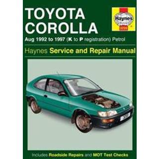 Toyota Corolla Petrol (Aug 92 - 97) Haynes Repair Manual