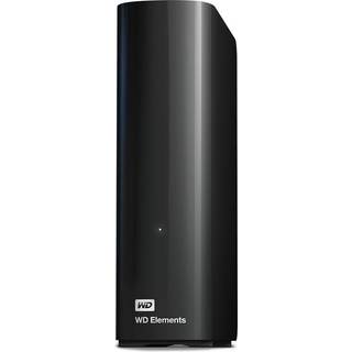 WD Elements Desktop U3 - 6TB - Ekstern Harddisk - Sort