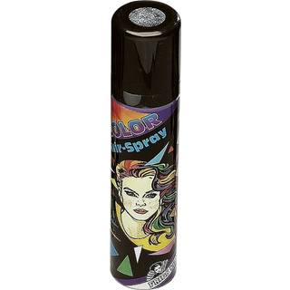 Fries Color Hairspray Glitterspray Sølv - 100 ml.
