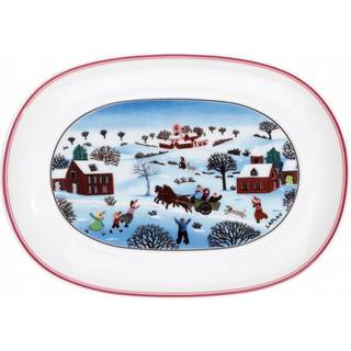 Villeroy & Boch Naif Christmas Pickle Dish 7,75 """"