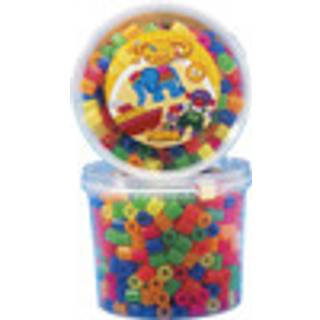 Hama Maxi, perler, 600 stk., mix 51, neonfarver [Levering: 1-2 dage]