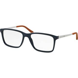 Ralph Lauren Mand RL6133 5465 Optiske stel Acetat Blå Transparent Firkantet Normal